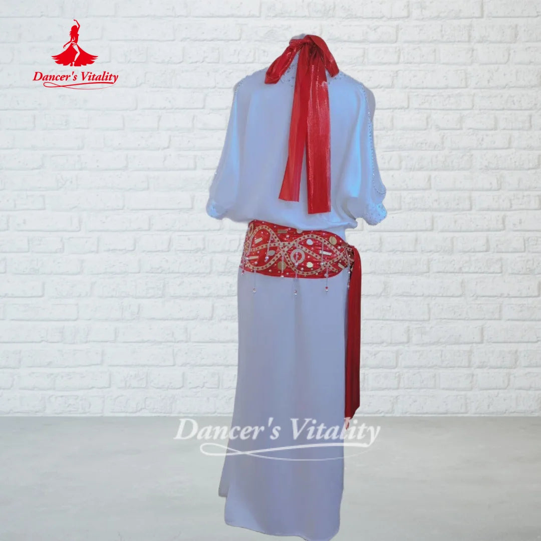 Belly Dance Outfit Adult and Child Customized Shaabi Baladi Saidi Competition Clothing Oriental Dance Robes Dance's Vitality