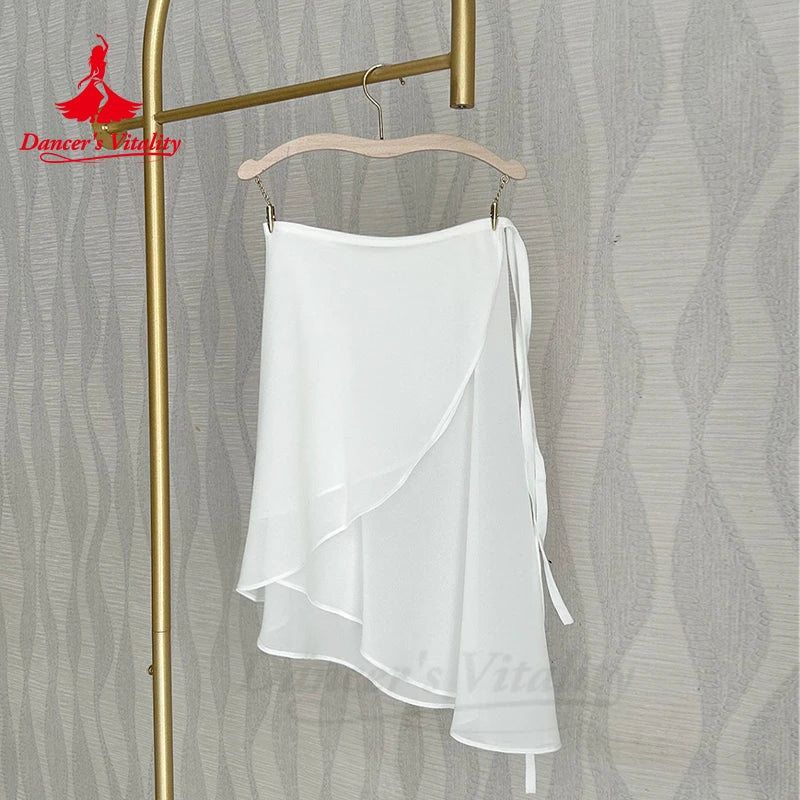 Ballet Dance Gauze Skirt Female Chiffon Short Skirt Girl's Classical Dance Practice Costume Ballet Dancing Tutu Skirt for Women