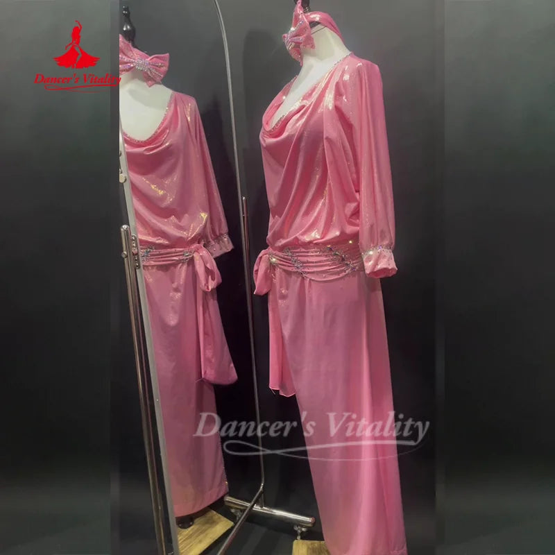 Belly Dance Clothing for Adults and Children Customized Shaabi Baladi Saidi Competition Performance Costumes Dance's Vitality