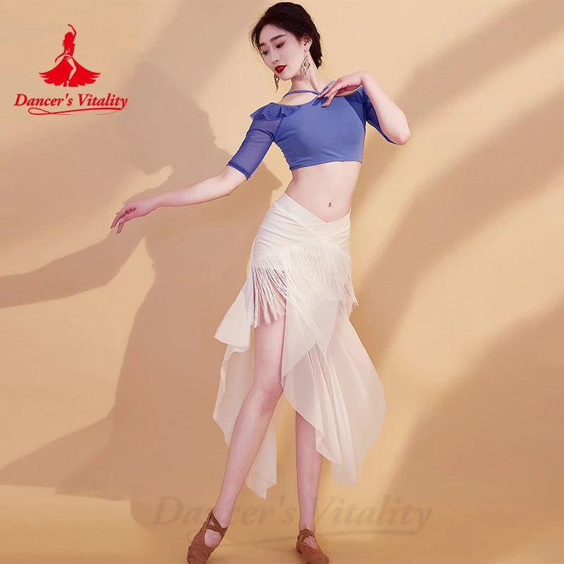 BellyDance Practice Clothes Suit Women's Customized Elegant and Comfortable Oriental Dance Professional Performance Clothing