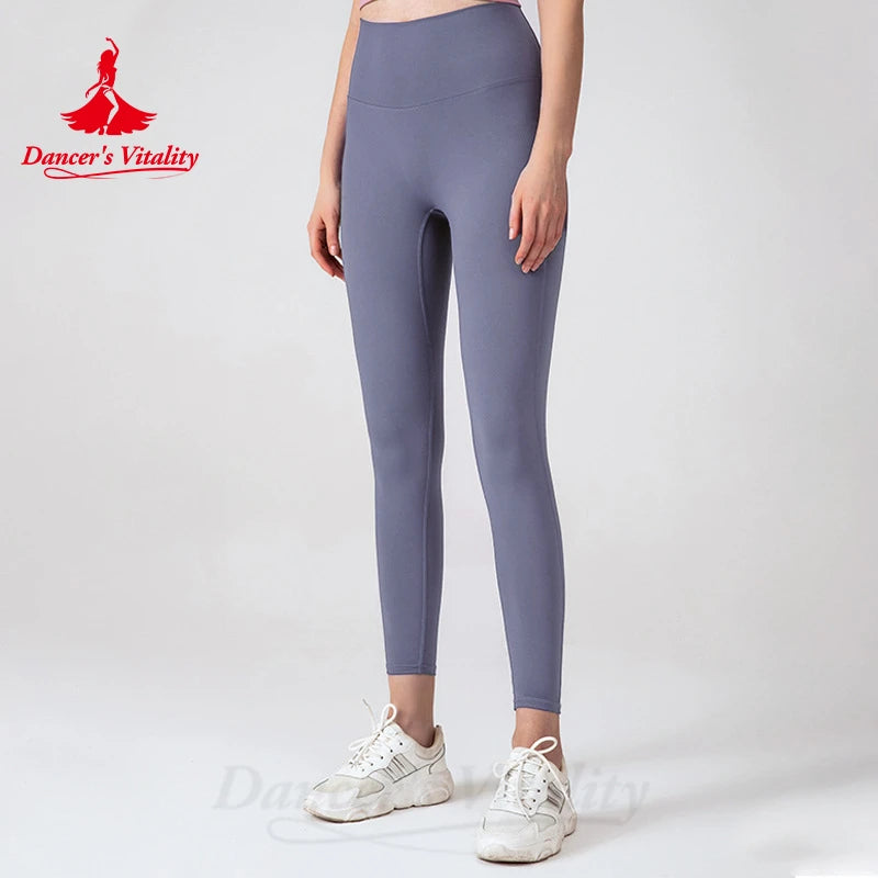 Yoga Pants Women High Waisted Trousers Quick Drying Tight Running Fitness Pants Hip Lifting Exercise Yoga Seamless Leggings