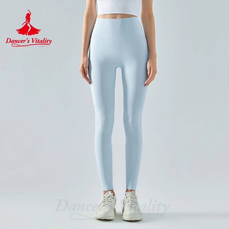 Yoga Pants Women High Waisted Trousers Quick Drying Tight Running Fitness Pants Hip Lifting Exercise Yoga Seamless Leggings