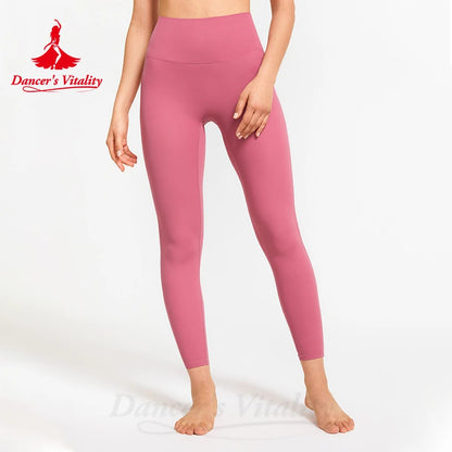 Yoga Pants Women High Waisted Trousers Quick Drying Tight Running Fitness Pants Hip Lifting Exercise Yoga Seamless Leggings