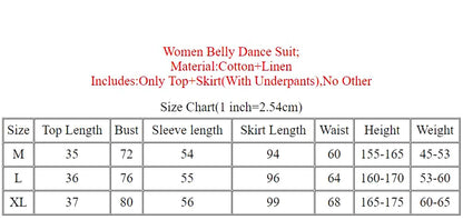 Oriental Dance Suit Top Long Sleeve Split Skirt Practice Clothes Female Elegant Shirt Profession Performance Clothing Set