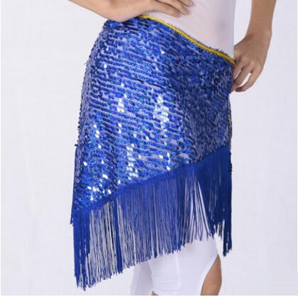 New style Belly dance costumes mesh sequins tassel belly dance hip scarf for women belly dancing belts