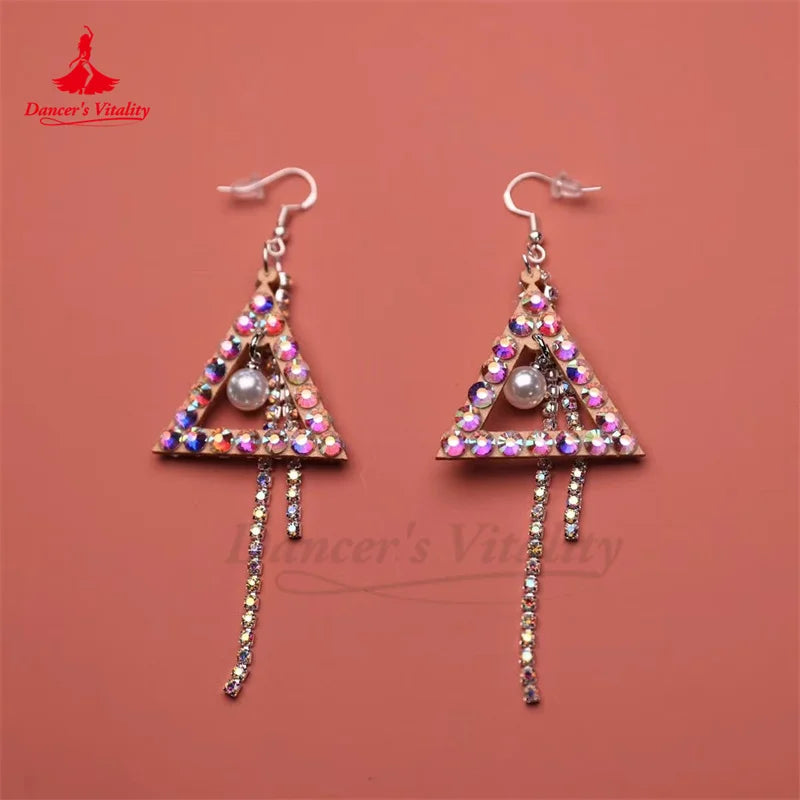 Belly Dance Earrings for Women Dance Performance Costumes Jewels