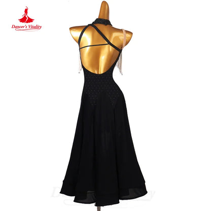 Modern Dance Costumes Women Customsized High-end Waltz Social Dancing Performance Clothing Ballroom Dance Competition Dresses