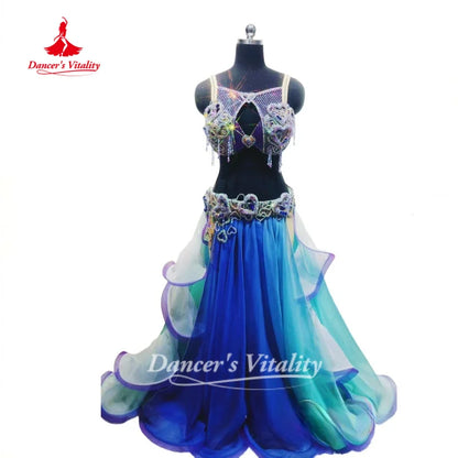 Belly Dance Outfit Adult and Child Customized High-end Competition Performance Costumes Oriental Dance Clothing Dance's Vitality