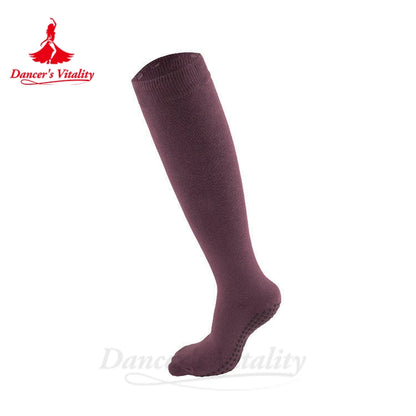 Belly Dance Socks New Cotton Autumn and Winter Warm and Anti Slip Dance Yoga Training Socks Oriental Dance Leggings