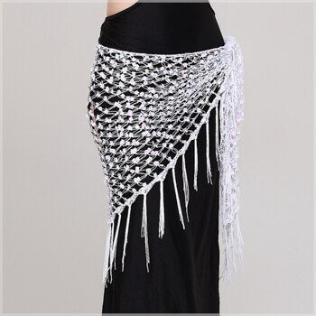 New style Belly dance costumes sequins belly dance hip scarf for women belly dancing belts