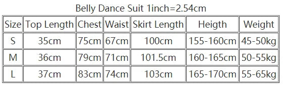 Belly Dance Performance Suit for Women Oriental Sleeveless Top+gloves+skirt 4pcs Girl's Belly Dancing Professional Clothing Set