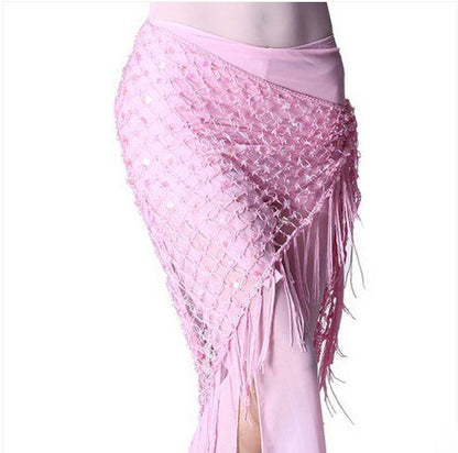 New style Belly dance costumes sequins belly dance hip scarf for women belly dancing belts