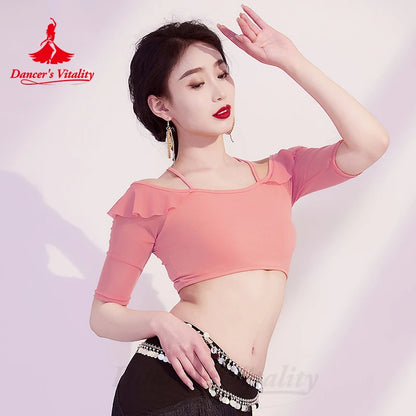 BellyDance Practice Clothes Suit  Women's Customized Elegant and Comfortable Oriental Dance Professional Performance Clothing