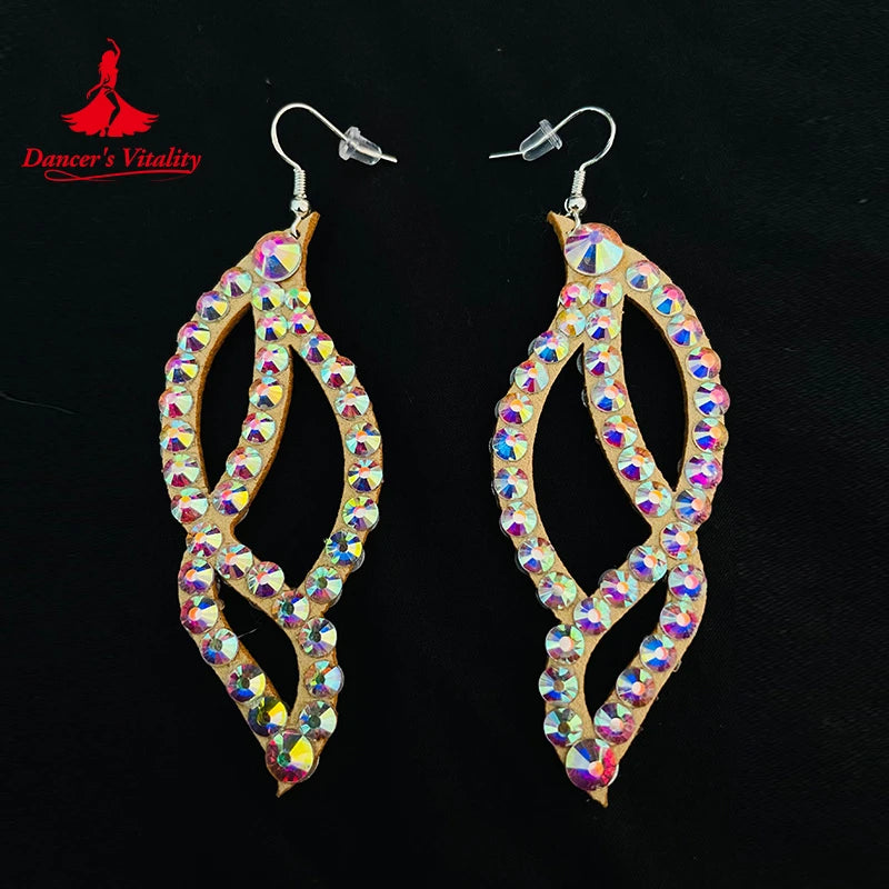 Belly Dance Earrings for Women Dance Performance Costumes Jewels