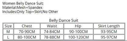 Belly Dance Suit Sling Top Off Shoulder Sleeves Split Skirt Practice Clothes Aldult Oriental Women Dancing Performance Clothing