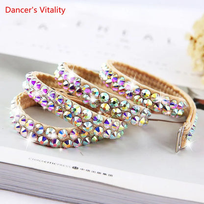 For Women Waist Belts For Belly Dance Belly Dance Accessories Colorful Diamond Chain Jewelry Chain