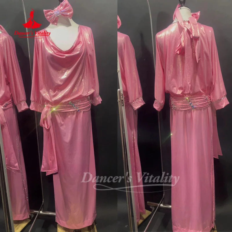 Belly Dance Clothing for Adults and Children Customized Shaabi Baladi Saidi Competition Performance Costumes Dance's Vitality