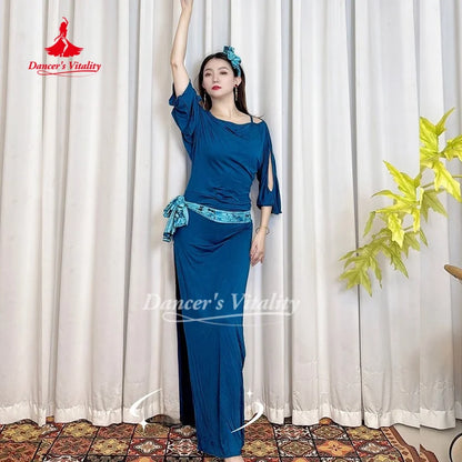Belly Dance Costumes Women Shaabi Baladi Saidi Performance Clothing Adult Oriental Dance Practice Clothes Dancer's Vitality