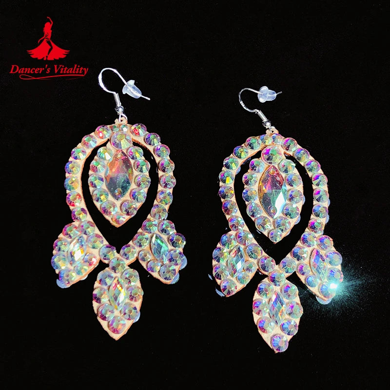 Belly Dance Earrings for Women Dance Performance Costumes Jewels