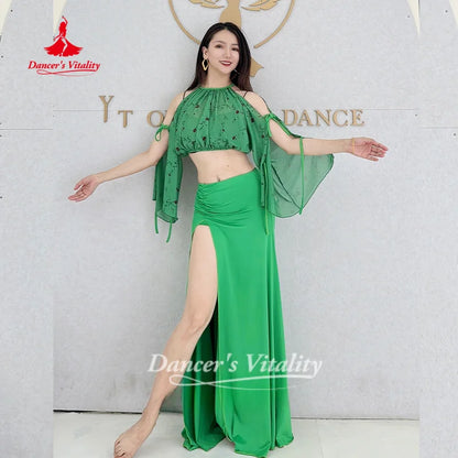Belly Dance Practice Clothes Advanced Elegance Dance Costumes for Adult Women's Oriental Dance Clothing Dancer's Vitality