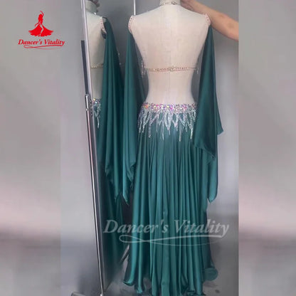 BellyDance Outfit Women Customized High-end Luxury Performance Costume Oriental Dance Competition Clothing Dance's Vitality