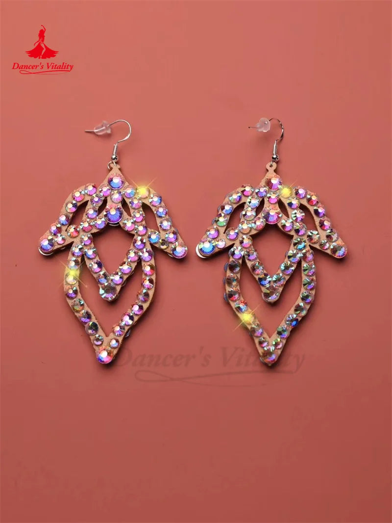 Belly Dance Earrings for Women Dance Performance Costumes Jewels