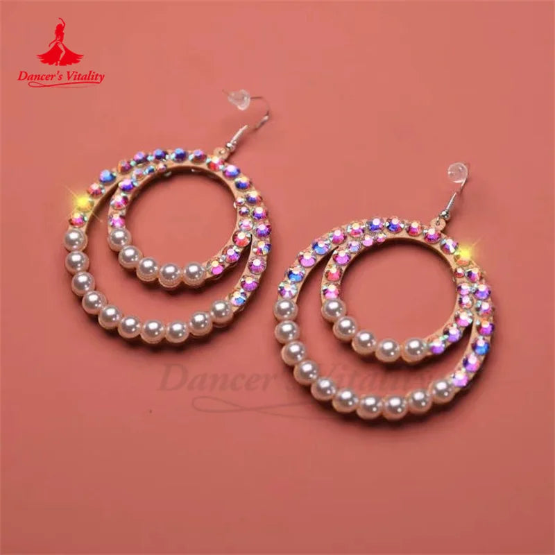 Belly Dance Earrings for Women Dance Performance Costumes Jewels