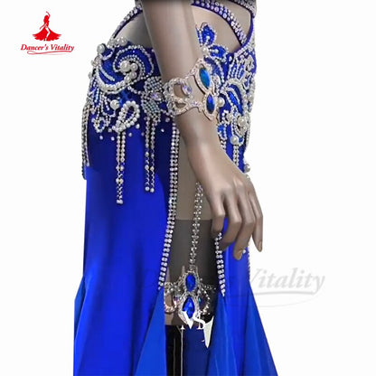 Oriental Belly Dance Performance Suit for Women Customzied Fishtail Skirt High-end Custom Belly Dancing Competition Wear Outfit