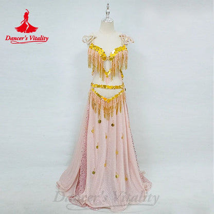 Belly Dance Performance Costume Suit for Women Customsized Senior Hand Made Competition Suit Adult Child Belly Dancing Outfit