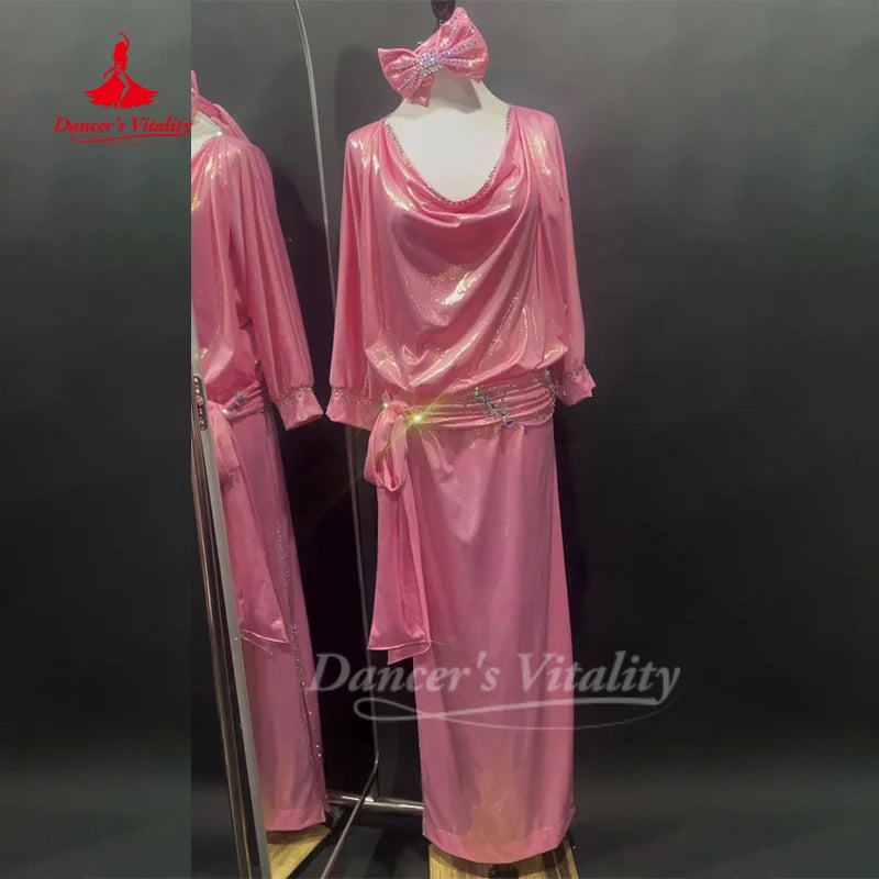 Belly Dance Clothing for Adults and Children Customized Shaabi Baladi Saidi Competition Performance Costumes Dance's Vitality
