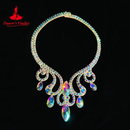 Belly Dance Necklace for Women Dancing Performance Necklaces Jewels