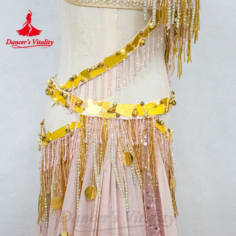 Belly Dance Performance Costume Suit for Women Customsized Senior Hand Made Competition Suit Adult Child Belly Dancing Outfit