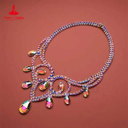 Belly Dance Necklace for Women Dancing Performance Necklaces Jewels