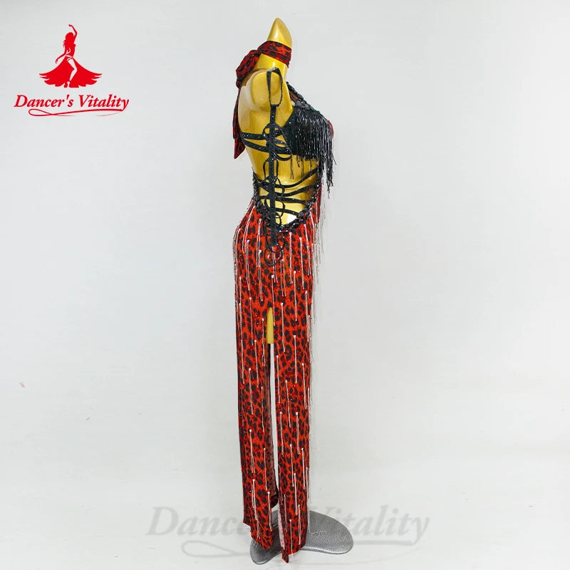 Belly Dance Performance Costumes for Women Hand Made Baladi Shaabi Saidi Competition Profession Clothing Adult Bellydance Dress