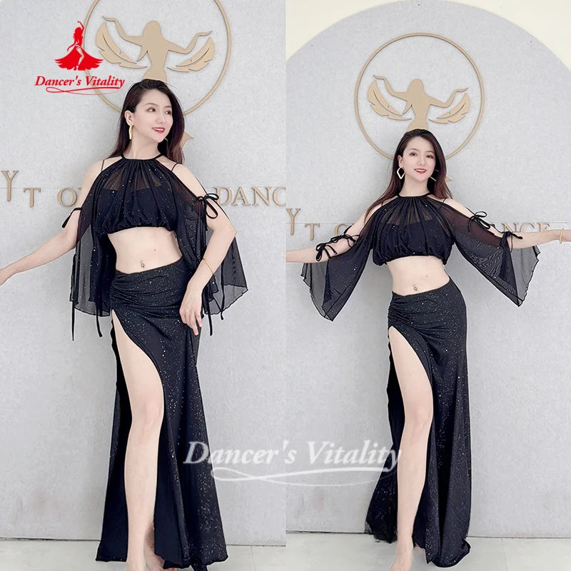 Belly Dance Practice Clothes Advanced Elegance Dance Costumes for Adult Women's Oriental Dance Clothing Dancer's Vitality