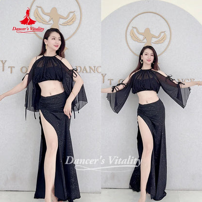 Belly Dance Practice Clothes Advanced Elegance Dance Costumes for Adult Women's Oriental Dance Clothing Dancer's Vitality