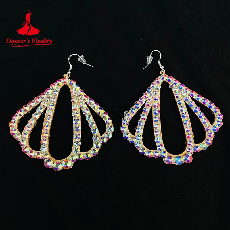 Belly Dance Earrings for Women Dance Performance Costumes Jewels