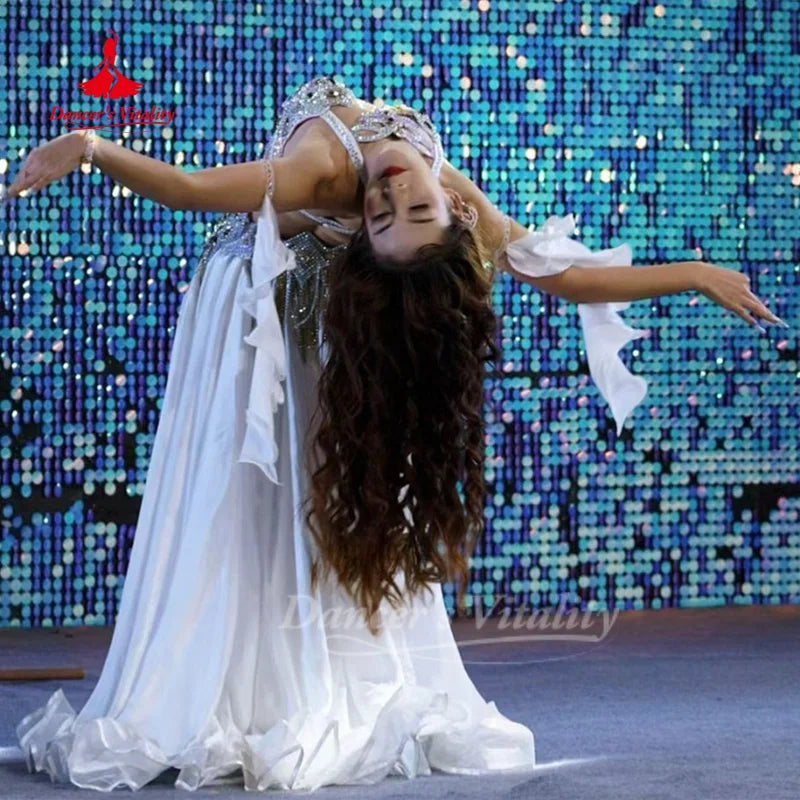 BellyDance Suit for Women Customized High-end Luxury Performance Costume Oriental Dance Competition Clothing Dance's Vitality