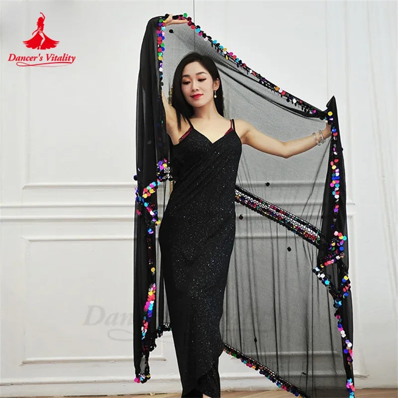 Belly Dance Costume Veil for Women Malaya Veils Oriental Dance Malaya Veils