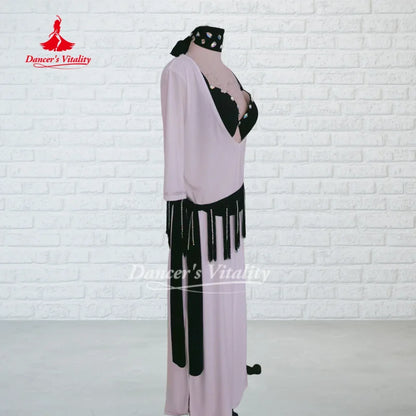 BellyDance Robe Women Customized Shaabi Baladi Saidi Performance Costume Oriental Dance Competition Clothing Dance's Vitality