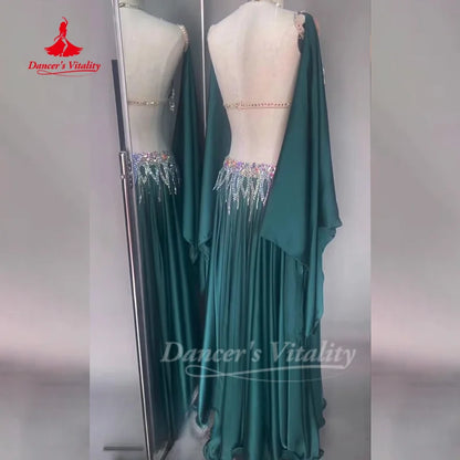 BellyDance Outfit Women Customized High-end Luxury Performance Costume Oriental Dance Competition Clothing Dance's Vitality
