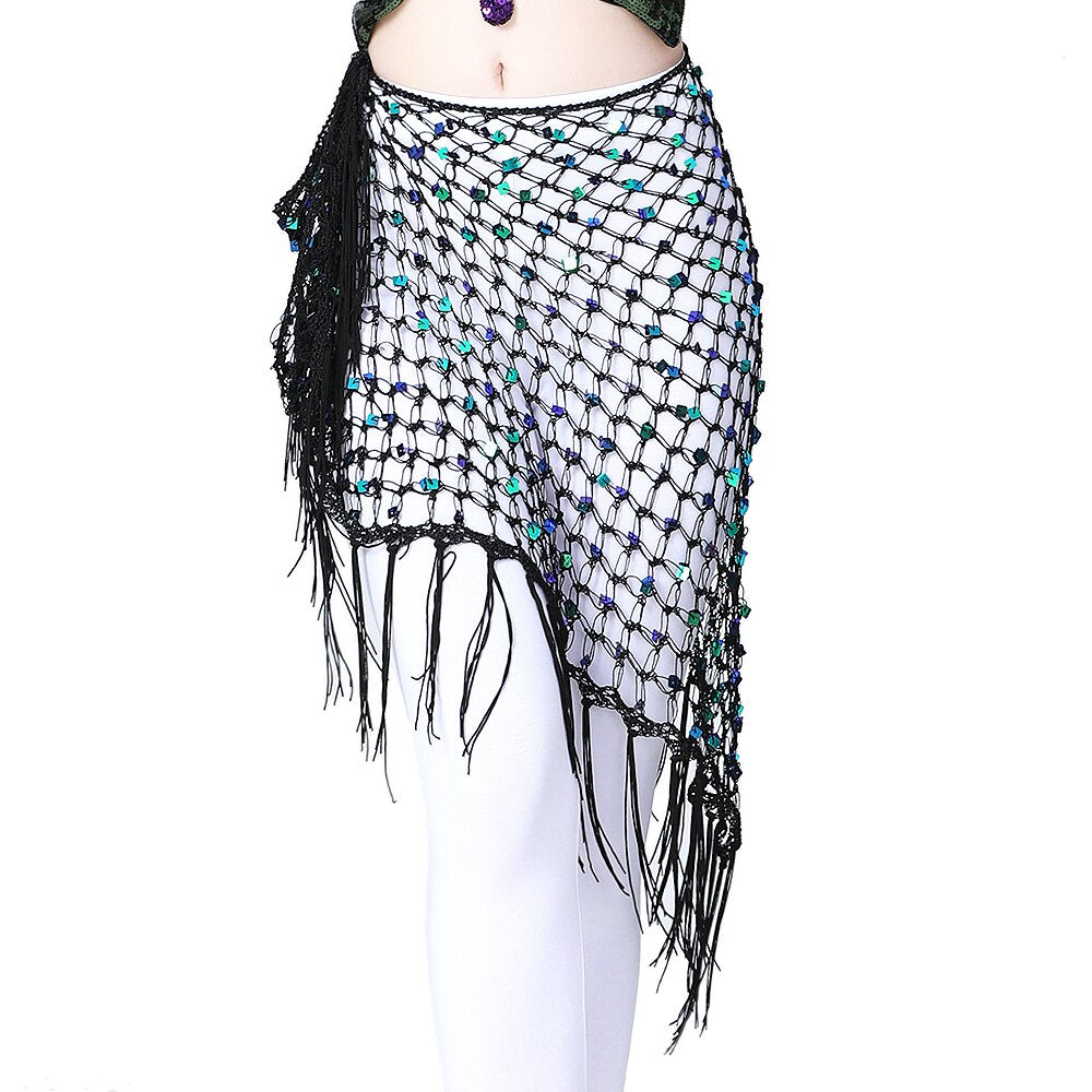 New style Belly dance costumes sequins belly dance hip scarf for women belly dancing belts