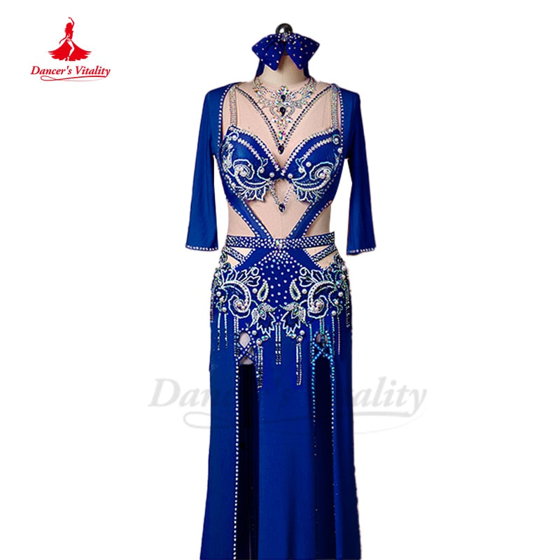 Belly Dance Clothes for Women Customsized Shaabi Baladi Saidi Performance Dress Senior Competition Robes Female Oriental Skirt