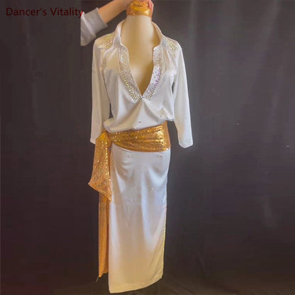 Belly Dance Costume female performance Clothing customized adult children Baladi robe folk dress Oriental competition dresses